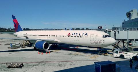 Delta Airlines plane