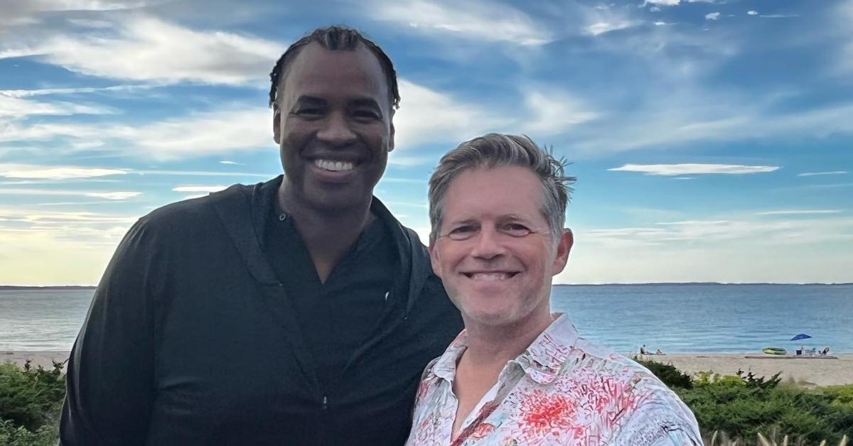 Jason Collins and his husband Brunson Green