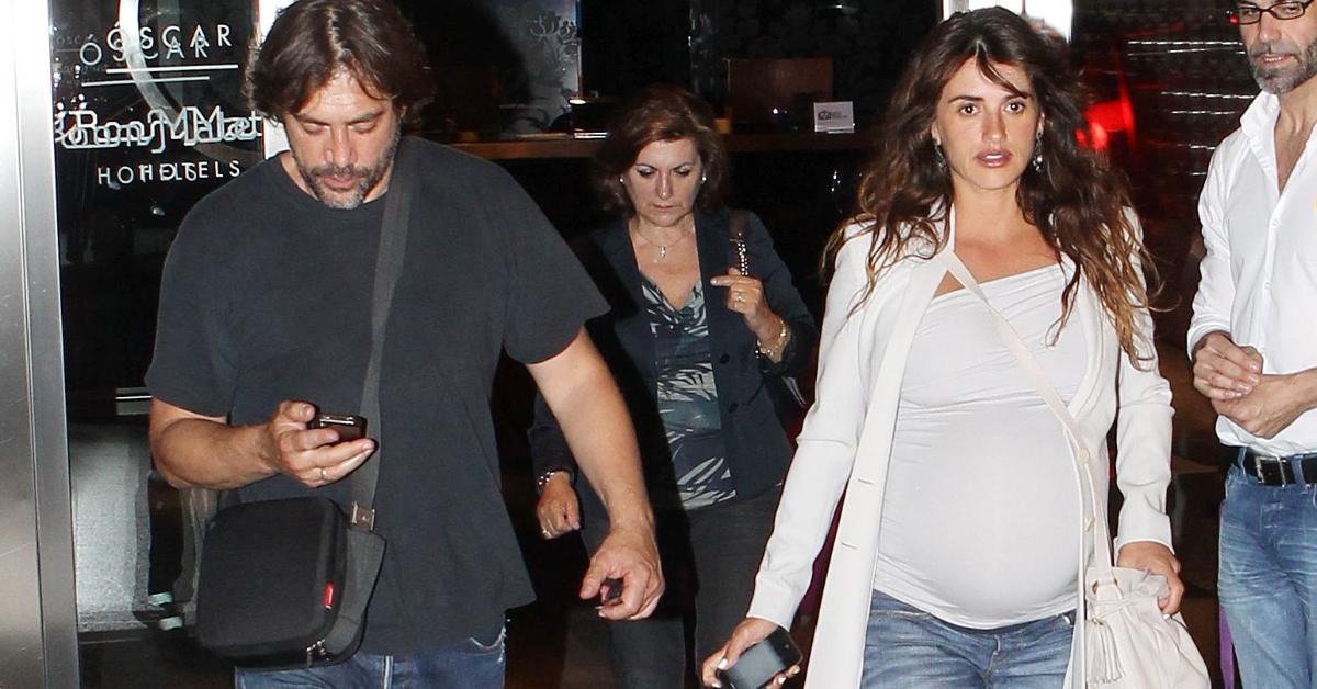 Penelope Cruz and Javier Bardem are seen on July 20, 2013 in Madrid, Spain. (Photo by Europa Press/Europa Press via Getty Images)