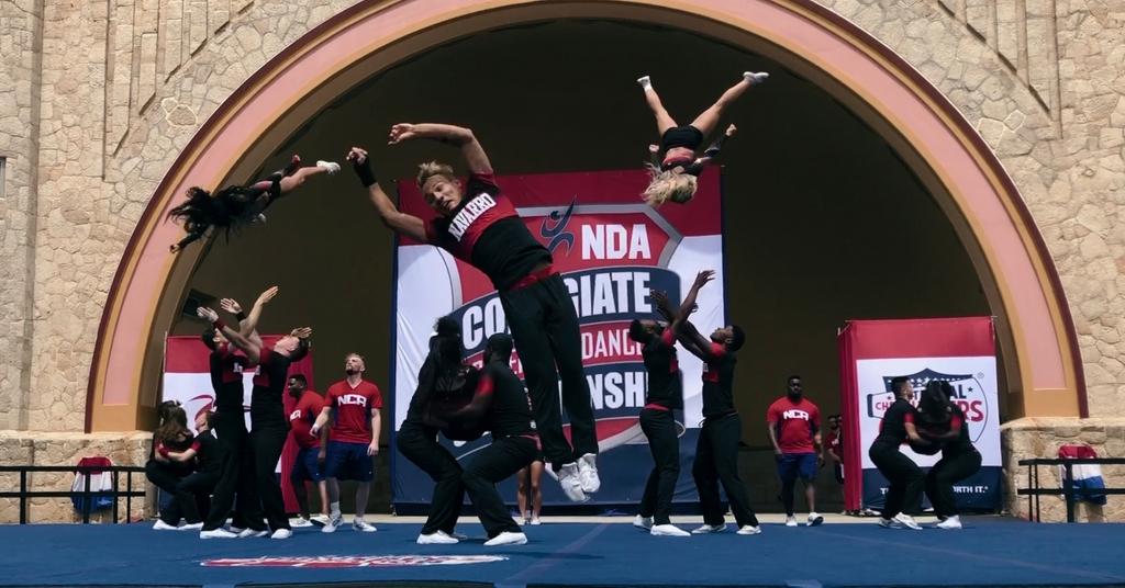 What does FIOFMU Stand for in the Netflix Docuseries 'Cheer'?