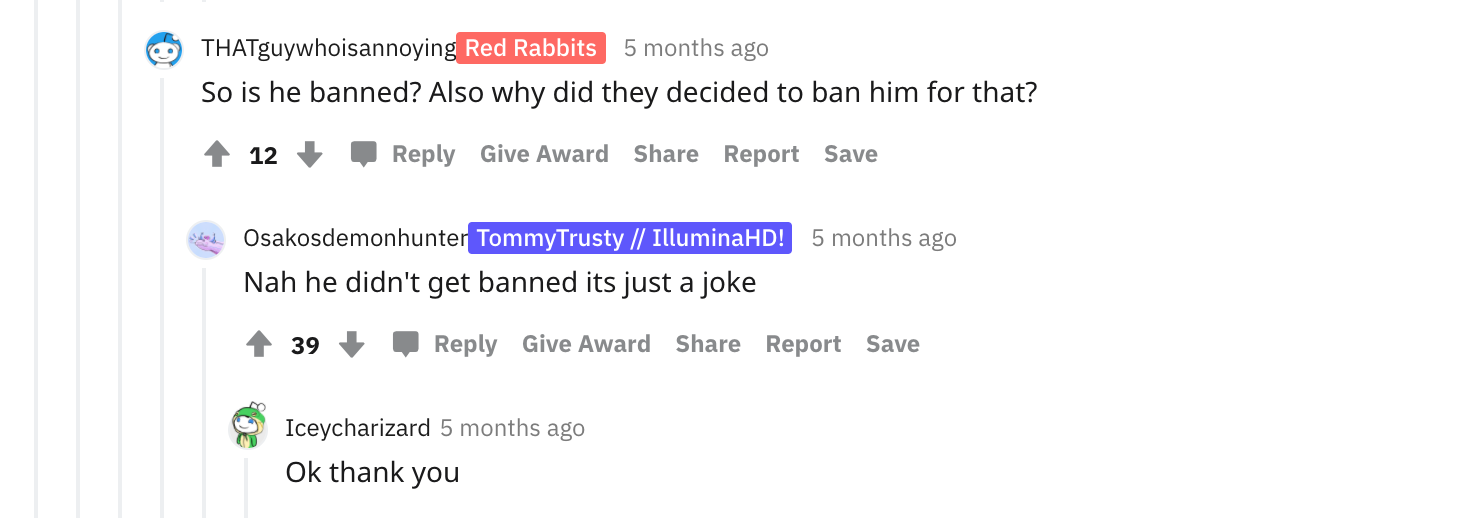 reddit banned