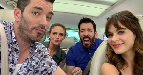 zooey deschanel and jonathan scott instagram