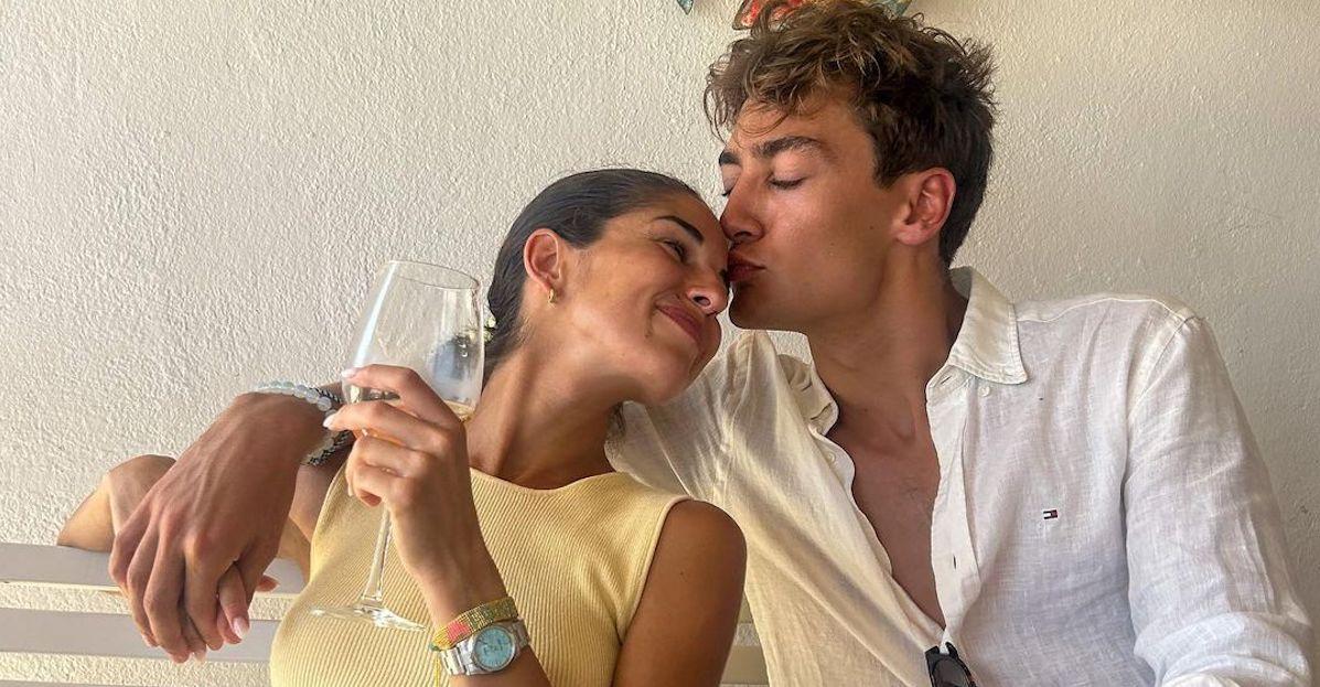 George Russell and girlfriend Carmen Montero Mundt