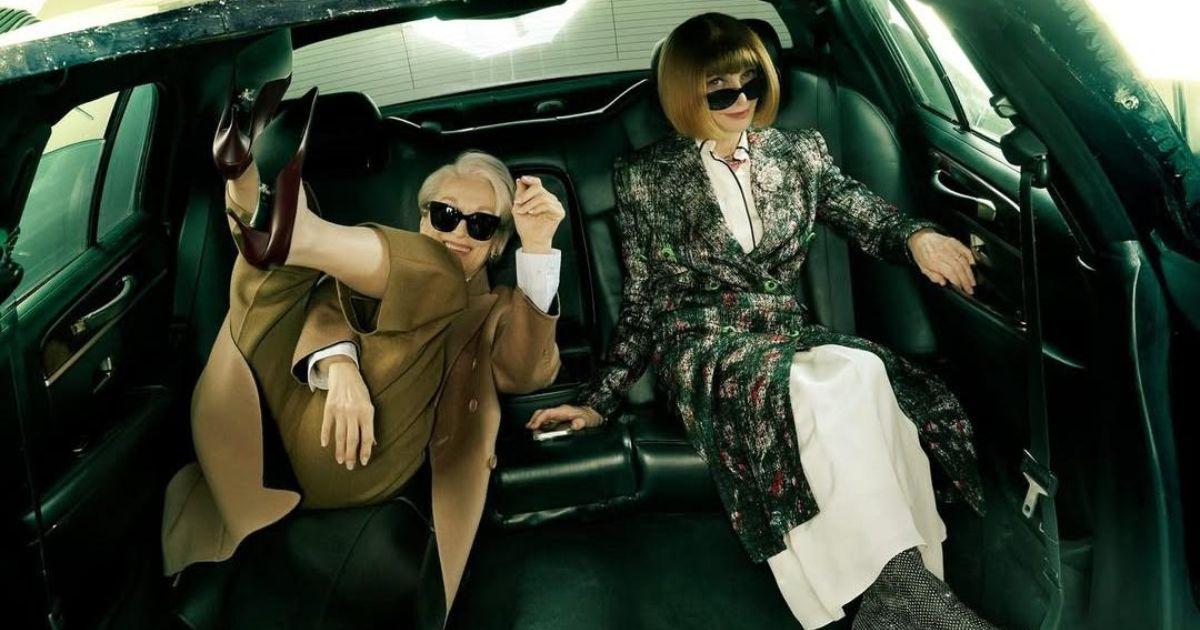 Meryl Streep and Anna Wintour