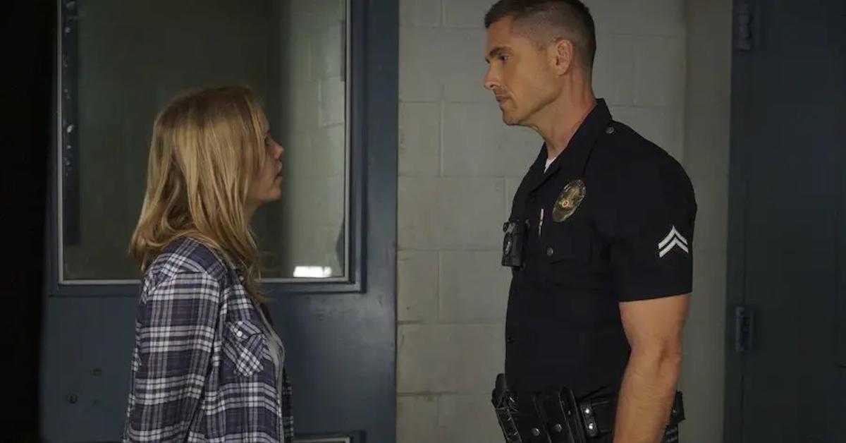 Isabel and Tim in 'The Rookie'