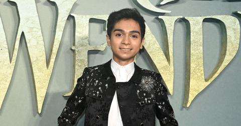 Alexander Molony attends 'Peter Pan & Wendy' premiere.