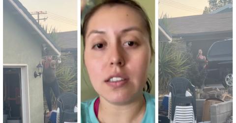 tiktok woman says neighbor terrorized her family