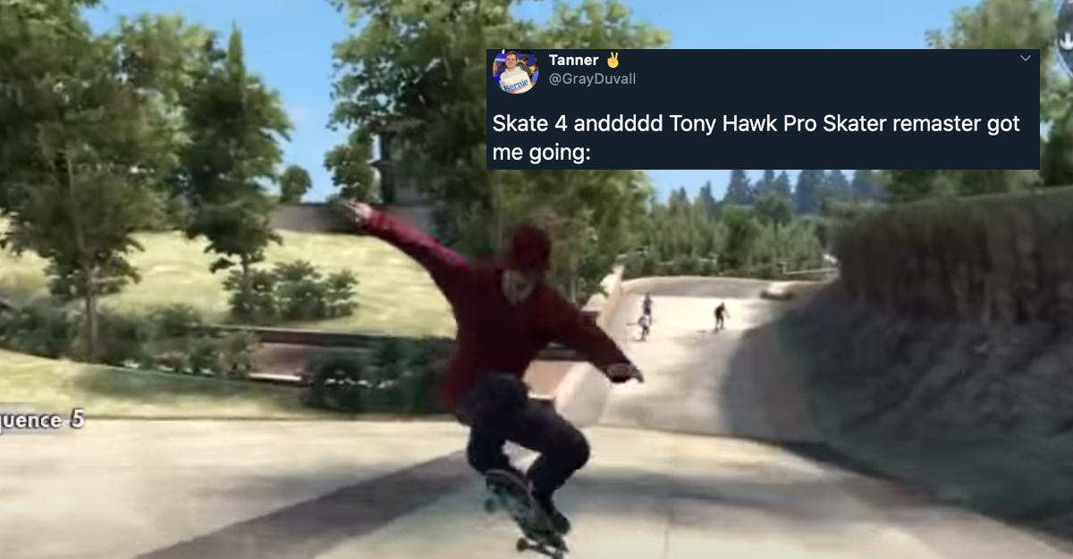 Tony Hawk in Skate 3 