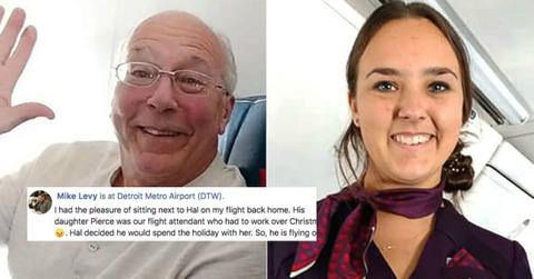 dad flight attendant christmas cover