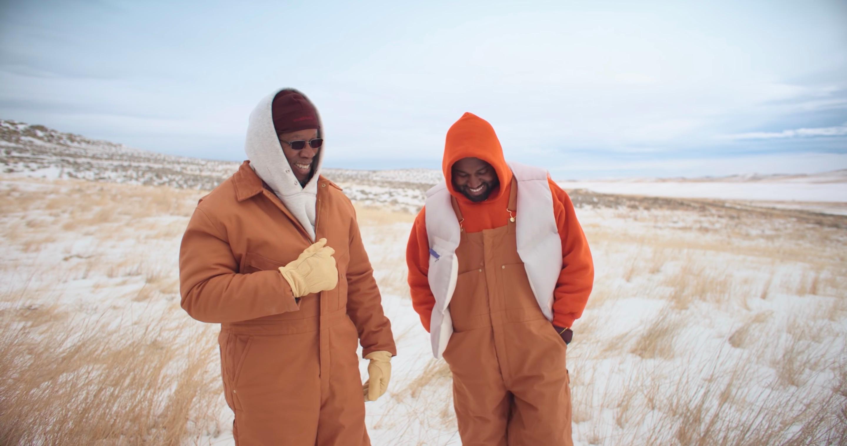 Kanye and his father star in the music video for "Follow God"