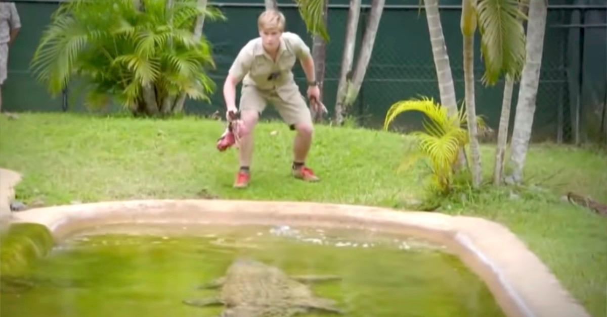 Steve Irwin’s Son, Robert, Sparks Controversy With Croc Video: “Leave the Animals Alone”