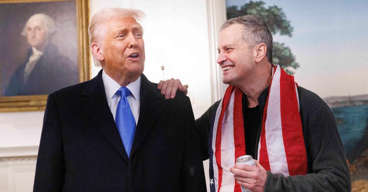 President Donald Trump and Marc Fogel at The White House on Tuesday, Feb. 11, 2025.