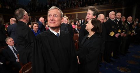 John Roberts at Donald Trump's State of the Union.