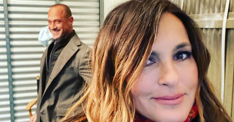 Chris Meloni and Mariska Hargitay