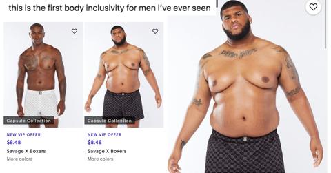 savage x fenty models