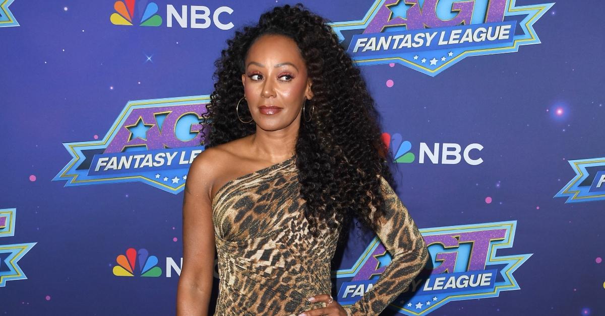 Mel B arrives at the ‘America's Got Talent: Fantasy League’ at Red Studios