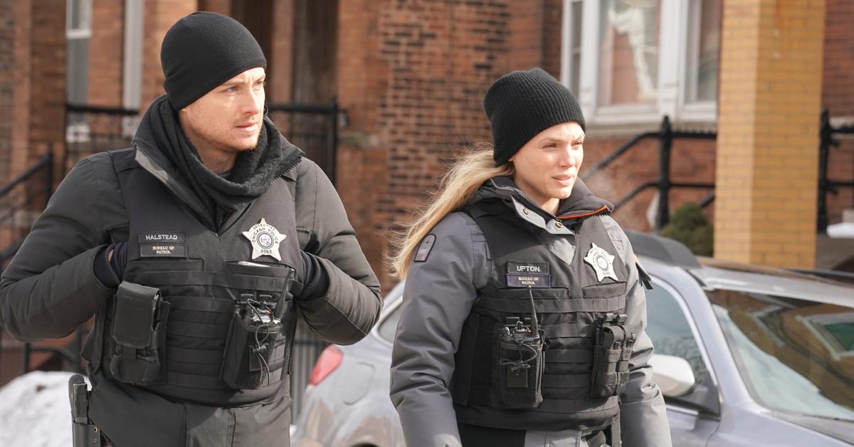 Halstead and Upton in "Chicago P.D." Season 9