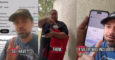 DoorDash Drivers Work Together to Show How App “Steals” Tips