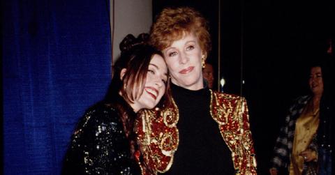 Carol Burnett and daughter.