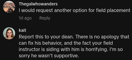 Interviewer Asks Woman About Trauma, Gets "Grossly" Personal