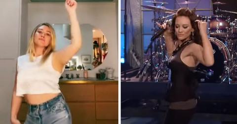 Hilary Duff With Love dance
