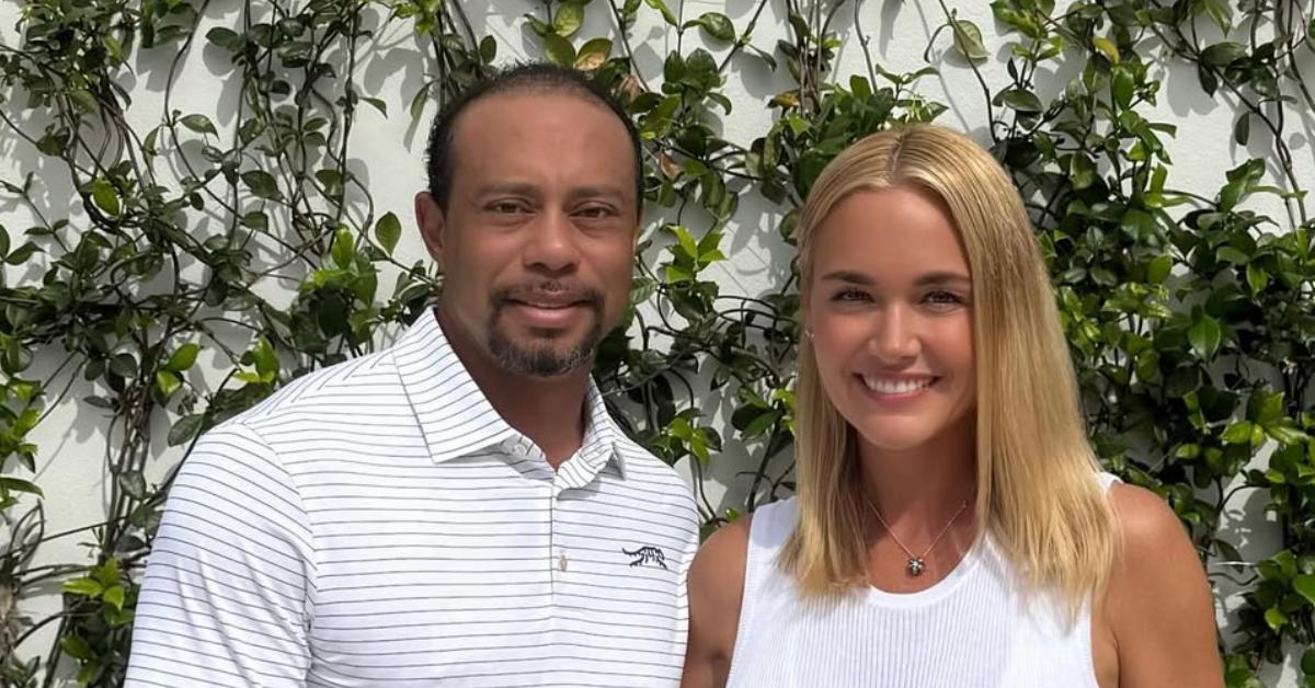 Tiger Woods and Vanessa Trump together. 