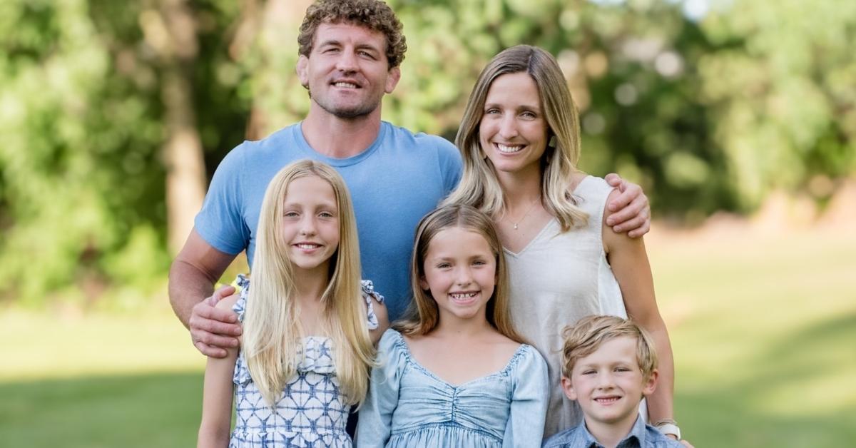 Ben Askren and his family
