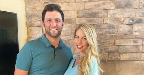 Jon Rahm and Kelley Cahill