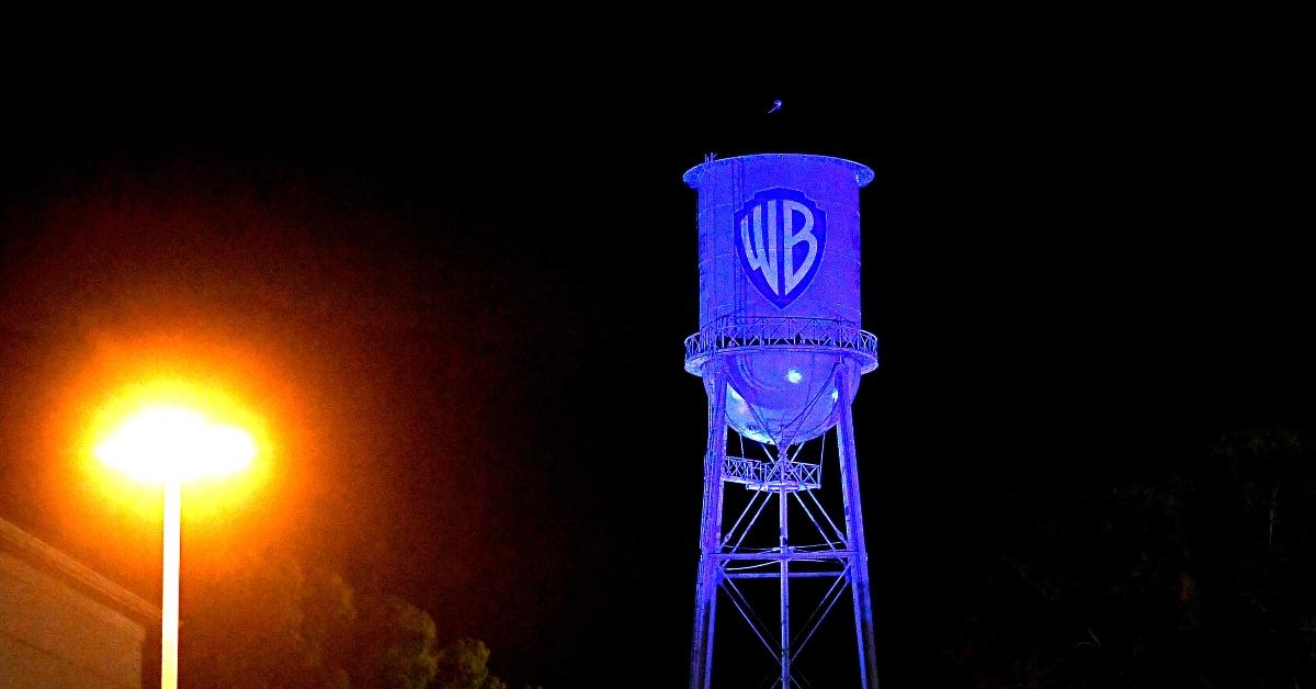 The iconic Warner Brothers Studios water tower