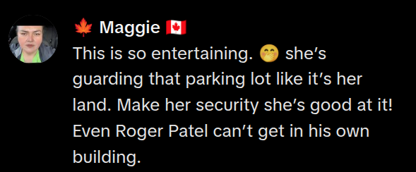 woman parking lot karen business owner