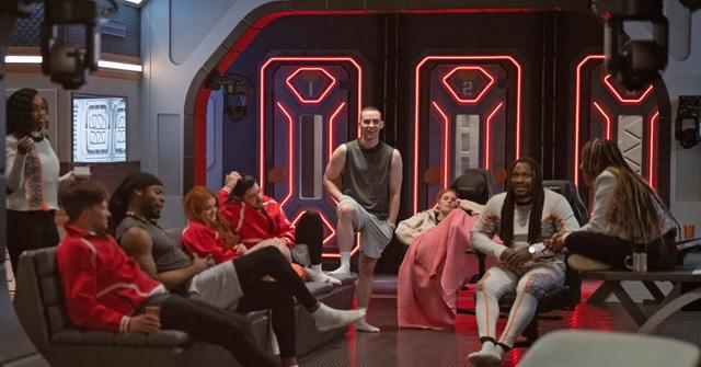 Stars on Mars contestants in the space station