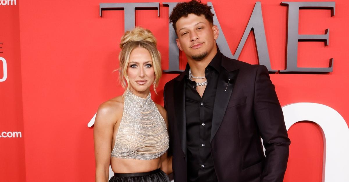 Brittany and Patrick Mahomes attend the 2024 Time100 Gala at Jazz at Lincoln Center