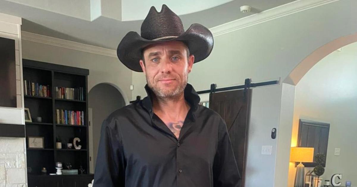 Jake Anderson from 'Deadliest Catch' wearing a cowboy hat.
