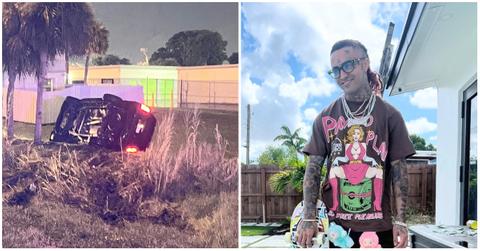 Inside Lil Pump’s Shocking Car Crash Footage Revealed