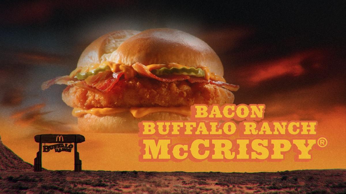 bacon buffalo ranch mccrispy
