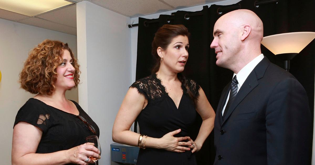 Sean McCourt, Mary Testa, and Stephanie J. Block