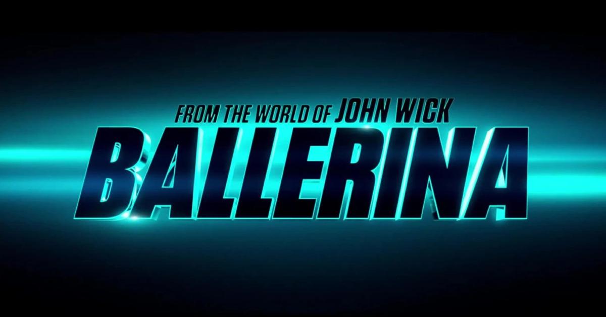 'From the World of John Wick: Ballerina' official logo.