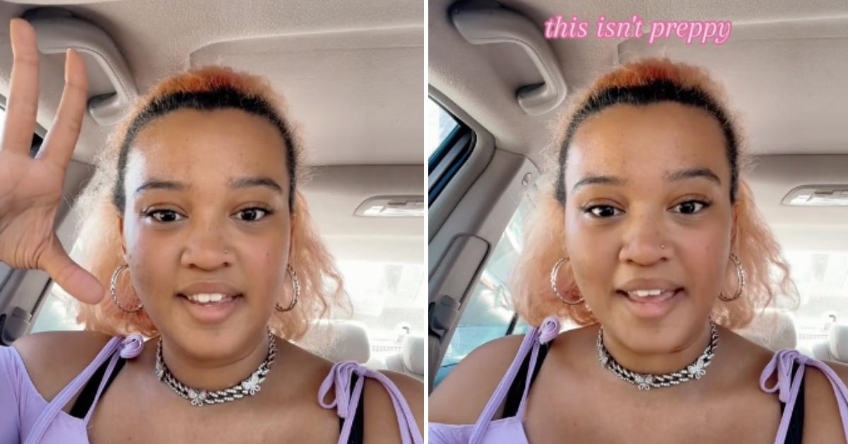 Vice Spice explaining what preppy now means to Gen Alpha in a TikTOk