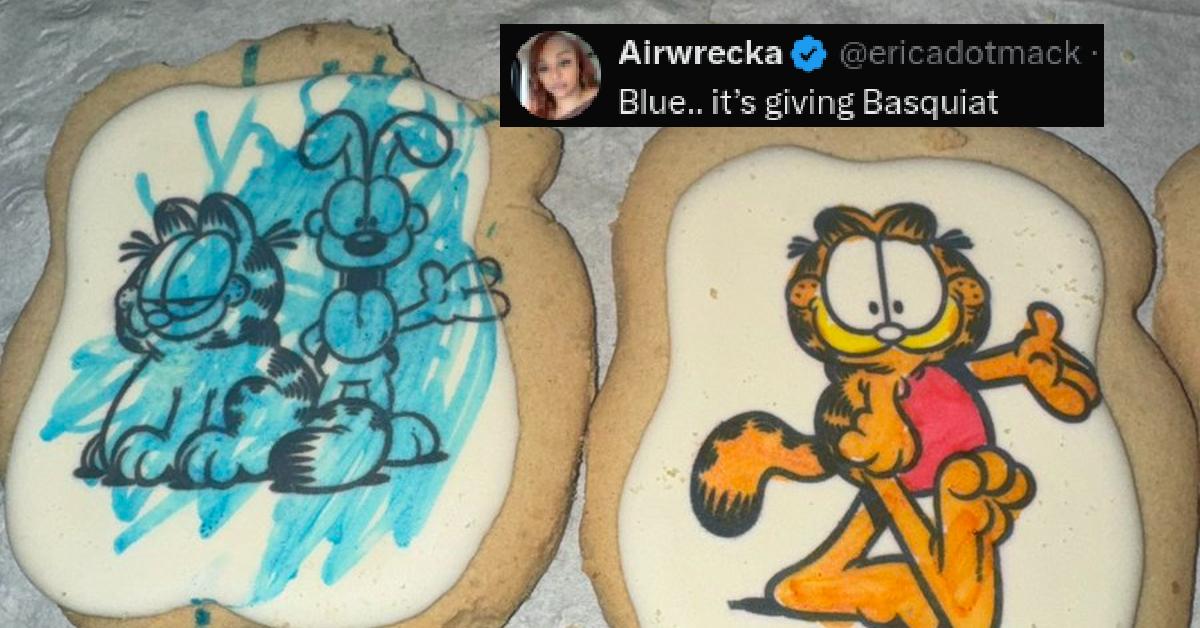 Toddler vs Adult: Garfield Cookie Decoration Contest Goes Viral