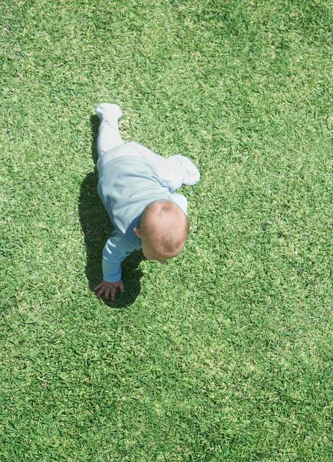 Why Do Babies Avoid Grass? It's a Head-Scratching Phenomenon