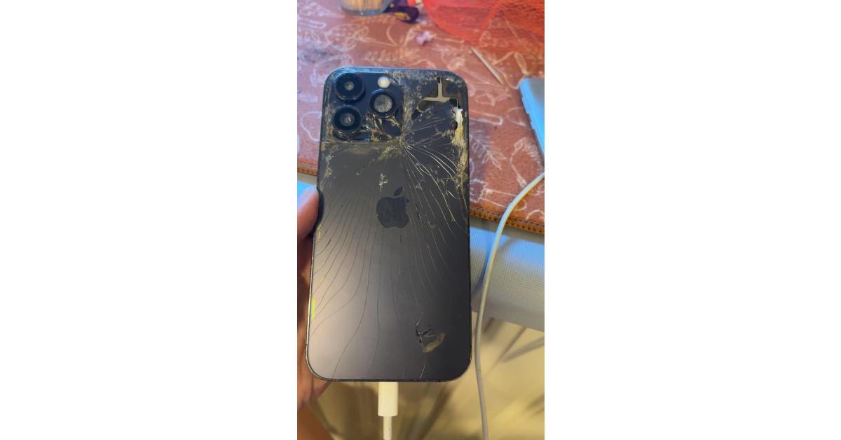 Person Finds Phones Buried in Backyard