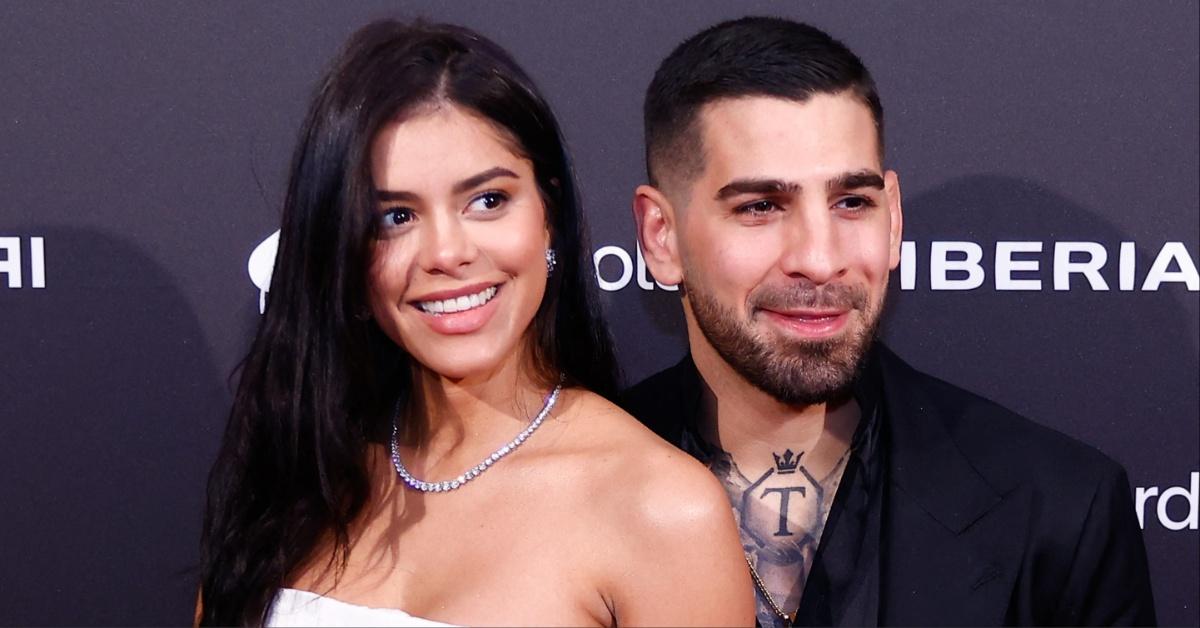 Giorgina Uzcategui Badell and Ilia Topuria.