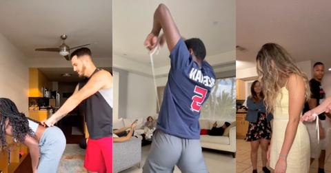 Lawn Mower Challenge TikTok