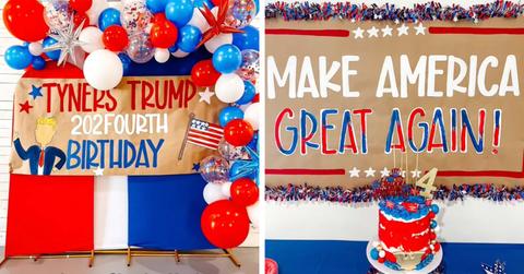 trump birthday party