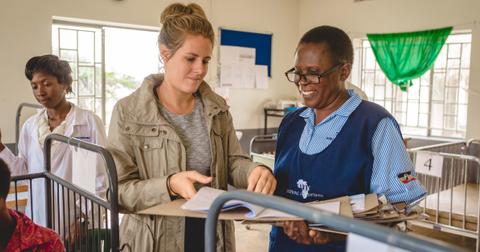 Renee Bach in Uganda