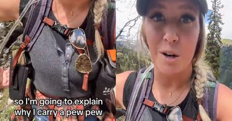 Woman Hiker Explains Why She Carries a Gun on Trails