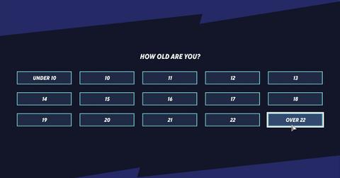 Age options in 'MultiVersus'