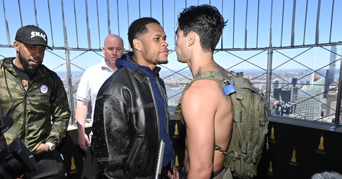 Devin Haney vs. Ryan Garcia atop the Empire State Building