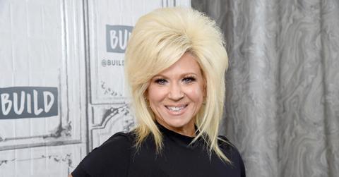 Host of the TLC reality series "Long Island Medium" Theresa Caputo visits "The X Change Rate" at Build Studio.