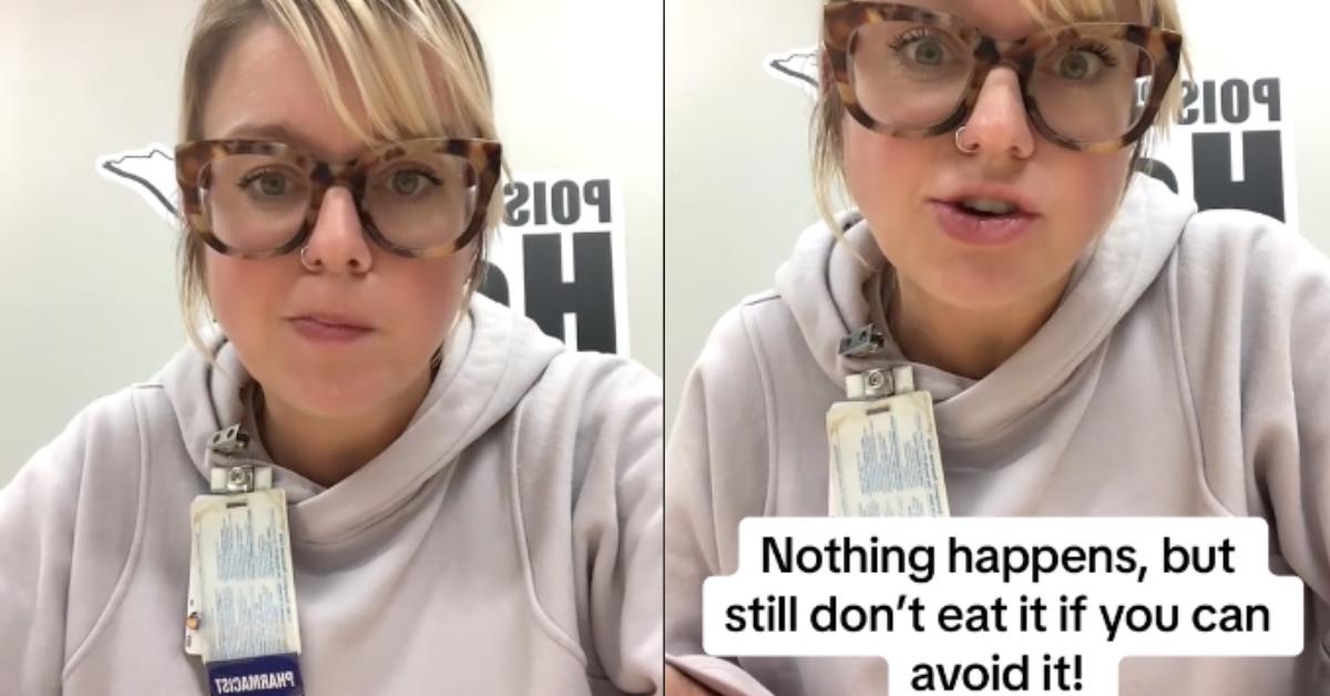 woman on tiktok says nothing happens if you eat silica beads apparently